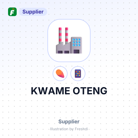 KWAME OTENG – summary card, no photo uploaded yet