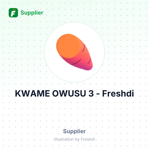 KWAME OWUSU 3 – summary card, no photo uploaded yet