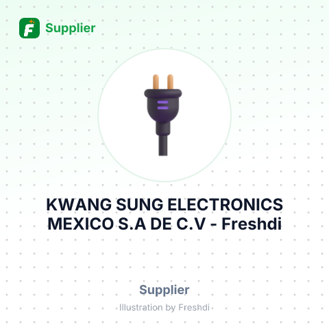 KWANG SUNG ELECTRONICS MEXICO S.A DE C.V – summary card, no photo uploaded yet