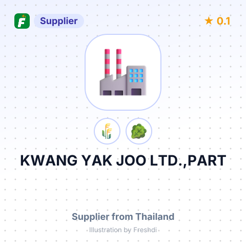 KWANG YAK JOO LTD.,PART – summary card, no photo uploaded yet