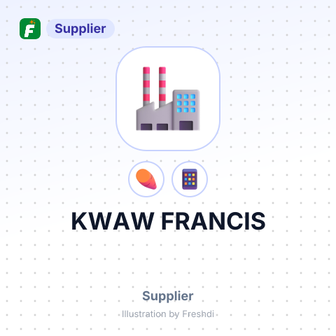 KWAW FRANCIS – summary card, no photo uploaded yet