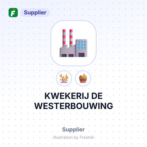 KWEKERIJ DE WESTERBOUWING – summary card, no photo uploaded yet