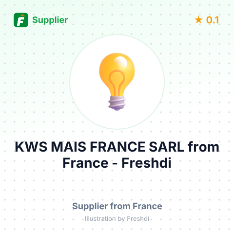 KWS MAIS FRANCE SARL – summary card, no photo uploaded yet
