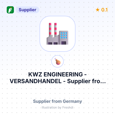 KWZ ENGINEERING -  VERSANDHANDEL – summary card, no photo uploaded yet