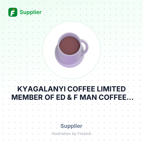 KYAGALANYI COFFEE LIMITED MEMBER OF ED & F MAN COFFEE – summary card, no photo uploaded yet