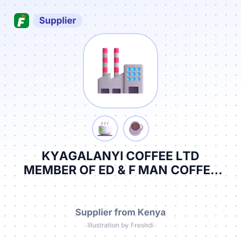 KYAGALANYI COFFEE LTD MEMBER OF ED  & F MAN COFFEE DIVISION BLOCK – summary card, no photo uploaded yet