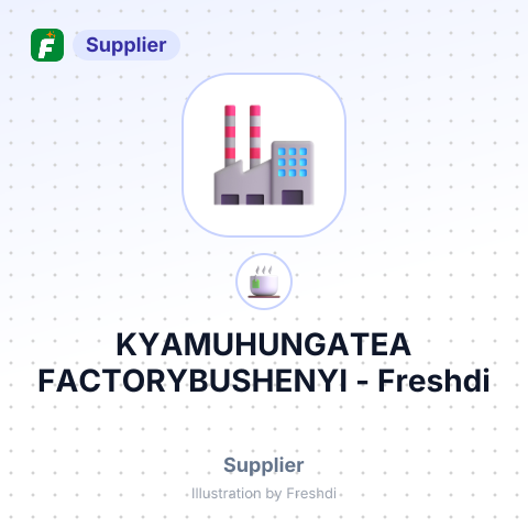 KYAMUHUNGATEA FACTORYBUSHENYI – summary card, no photo uploaded yet