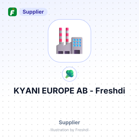 KYANI EUROPE AB – summary card, no photo uploaded yet