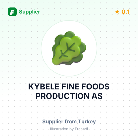 KYBELE FINE FOODS PRODUCTION AS – summary card, no photo uploaded yet