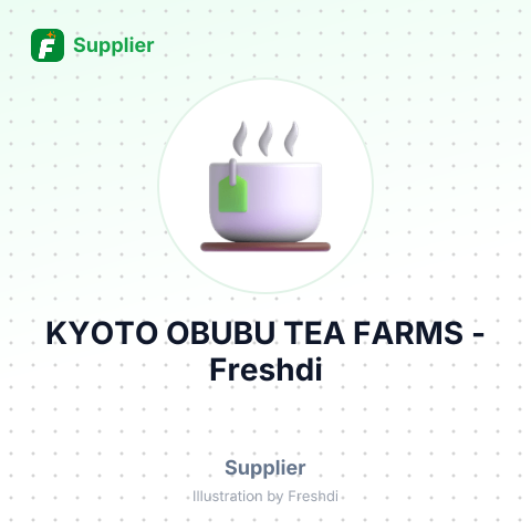 KYOTO OBUBU TEA FARMS – summary card, no photo uploaded yet