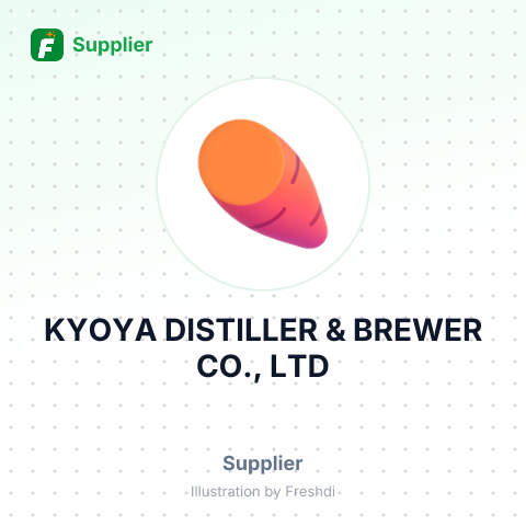 KYOYA DISTILLER & BREWER CO., LTD – summary card, no photo uploaded yet