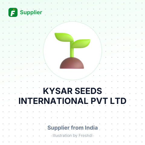 KYSAR SEEDS INTERNATIONAL PVT LTD – summary card, no photo uploaded yet