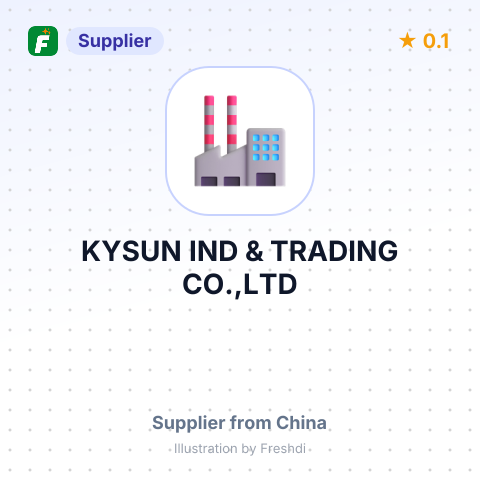 KYSUN IND & TRADING CO.,LTD – summary card, no photo uploaded yet