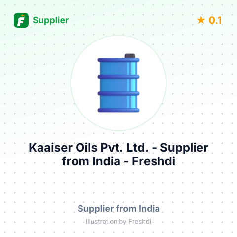 Kaaiser Oils Pvt. Ltd.  – summary card, no photo uploaded yet