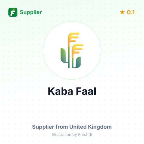 Kaba Faal  – summary card, no photo uploaded yet