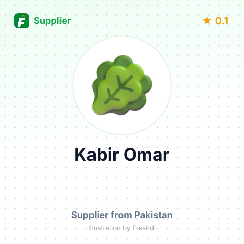 Kabir Omar – summary card, no photo uploaded yet