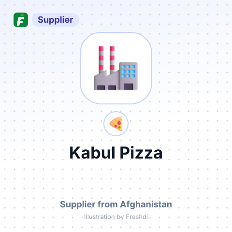 Kabul Pizza – summary card, no photo uploaded yet