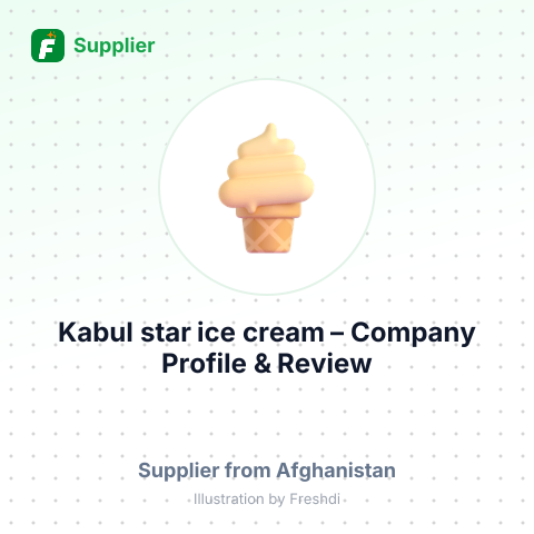 Kabul star ice cream – summary card, no photo uploaded yet