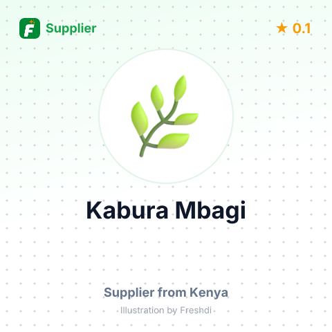 Kabura Mbagi  – summary card, no photo uploaded yet