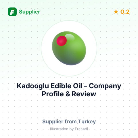 Kadooglu Edible Oil – summary card, no photo uploaded yet