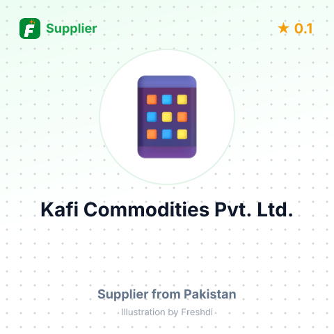 Kafi Commodities Pvt. Ltd.  – summary card, no photo uploaded yet
