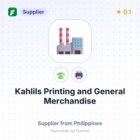 Kahlils Printing and General Merchandise – summary card, no photo uploaded yet