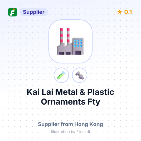Kai Lai Metal & Plastic Ornaments Fty – summary card, no photo uploaded yet