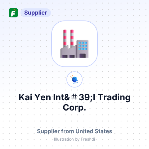 Kai Yen Int&＃39;l Trading Corp. – summary card, no photo uploaded yet