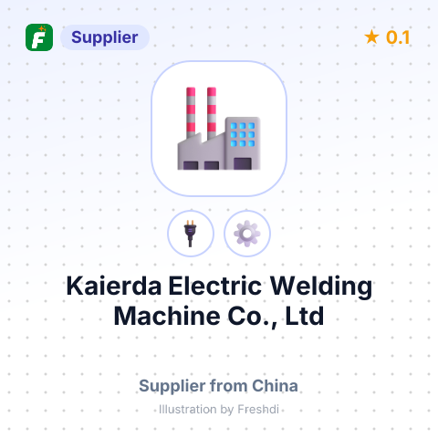 Kaierda Electric Welding Machine Co., Ltd – summary card, no photo uploaded yet