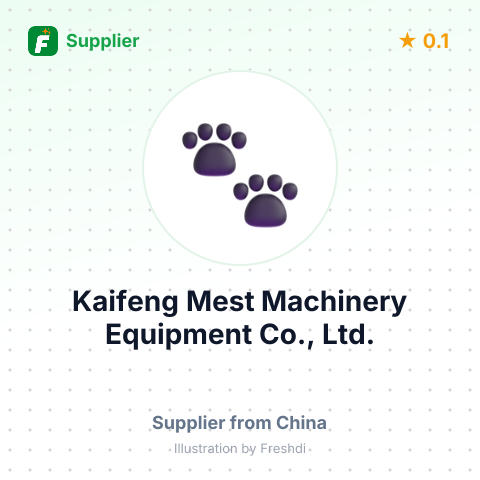 Kaifeng Mest Machinery Equipment Co., Ltd. – summary card, no photo uploaded yet