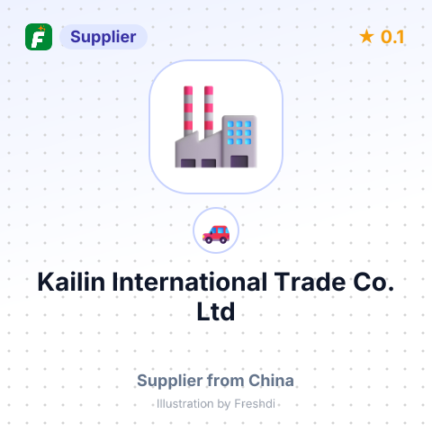 Kailin International Trade Co.,Ltd – summary card, no photo uploaded yet