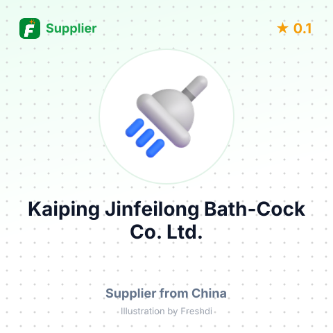 Kaiping Jinfeilong Bath-Cock Co., Ltd. – summary card, no photo uploaded yet
