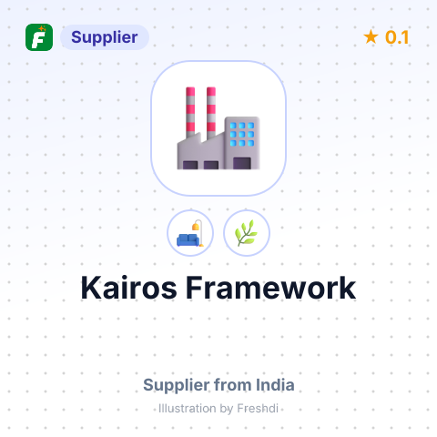 Kairos Framework – summary card, no photo uploaded yet