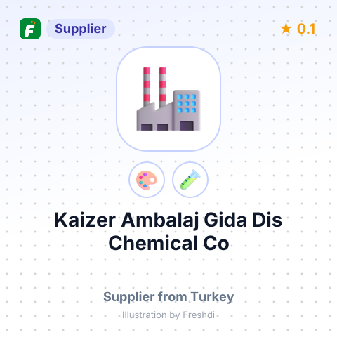 Kaizer Ambalaj Gida Dis Chemical Co – summary card, no photo uploaded yet