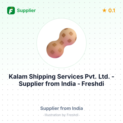 Kalam Shipping Services Pvt. Ltd.  – summary card, no photo uploaded yet