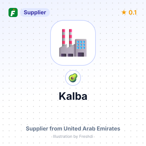 Kalba  – summary card, no photo uploaded yet