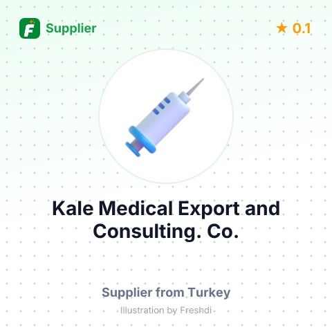 Kale Medical Export and Consulting. Co. – summary card, no photo uploaded yet
