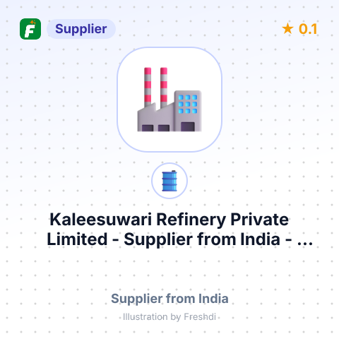 Kaleesuwari Refinery Private Limited – summary card, no photo uploaded yet