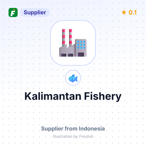 Kalimantan Fishery – summary card, no photo uploaded yet