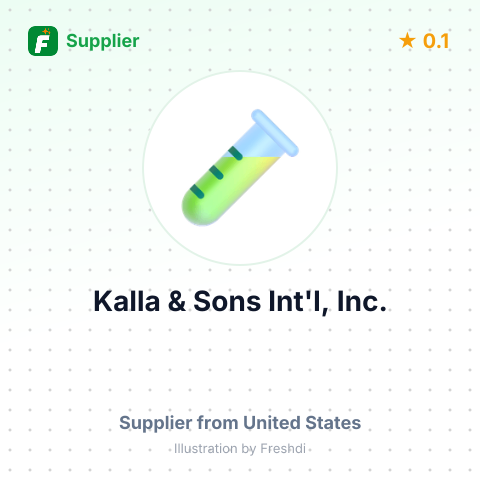Kalla & Sons Int'l, Inc. – summary card, no photo uploaded yet