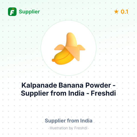 Kalpanade Banana Powder  – summary card, no photo uploaded yet