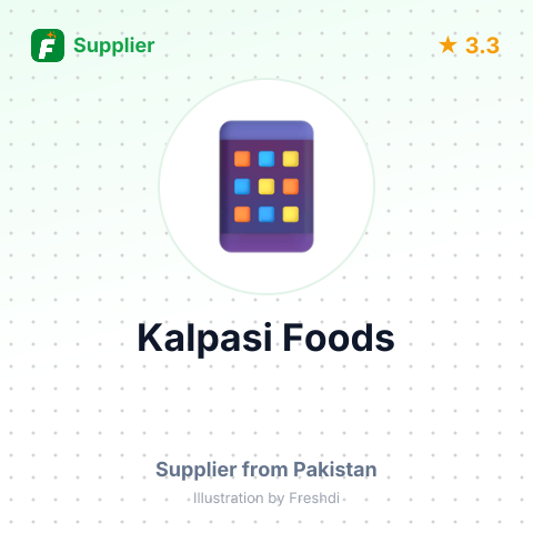 Kalpasi Foods – summary card, no photo uploaded yet