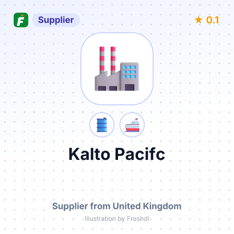Kalto Pacifc – summary card, no photo uploaded yet