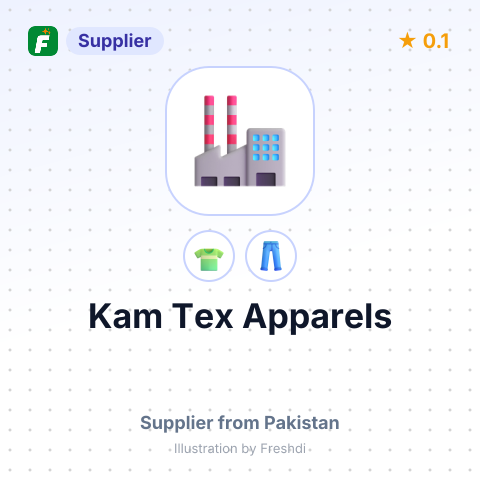 Kam Tex Apparels – summary card, no photo uploaded yet