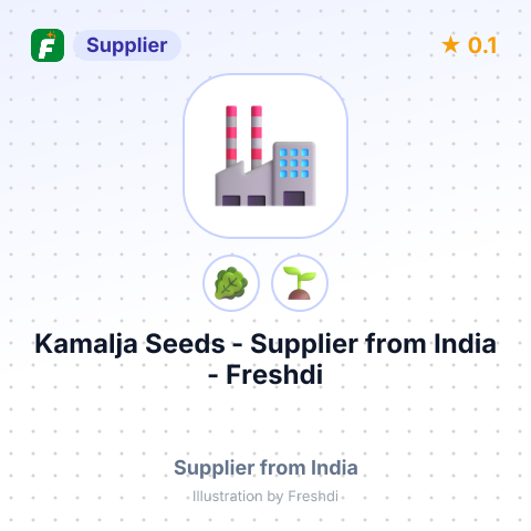 Kamalja Seeds  – summary card, no photo uploaded yet