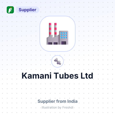 Kamani Tubes Ltd – summary card, no photo uploaded yet