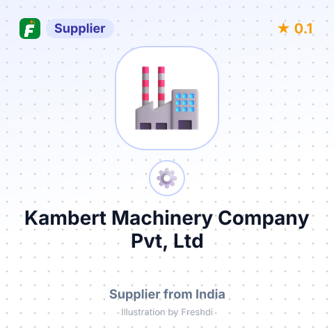 Kambert Machinery Company Pvt, Ltd – summary card, no photo uploaded yet