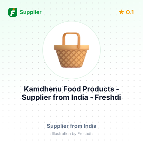Kamdhenu Food Products  – summary card, no photo uploaded yet