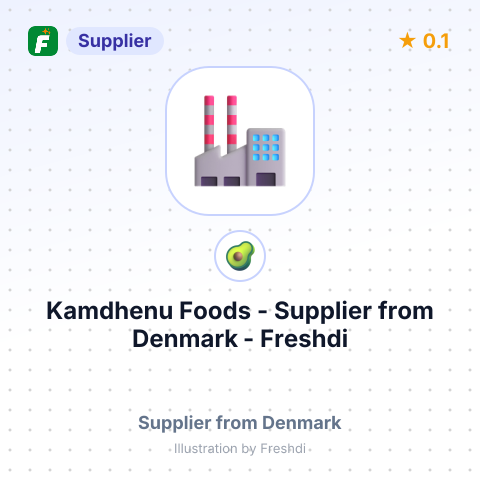 Kamdhenu Foods  – summary card, no photo uploaded yet