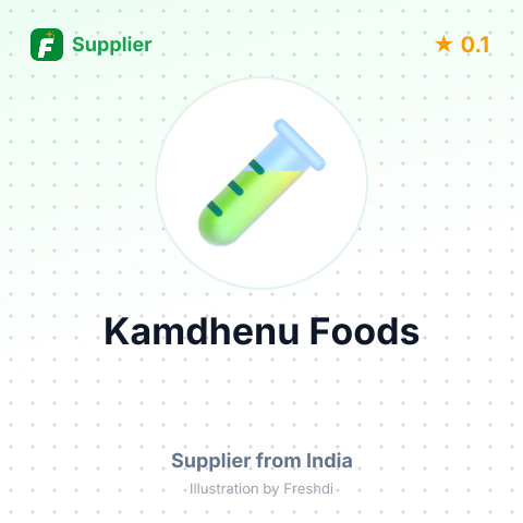Kamdhenu Foods  – summary card, no photo uploaded yet